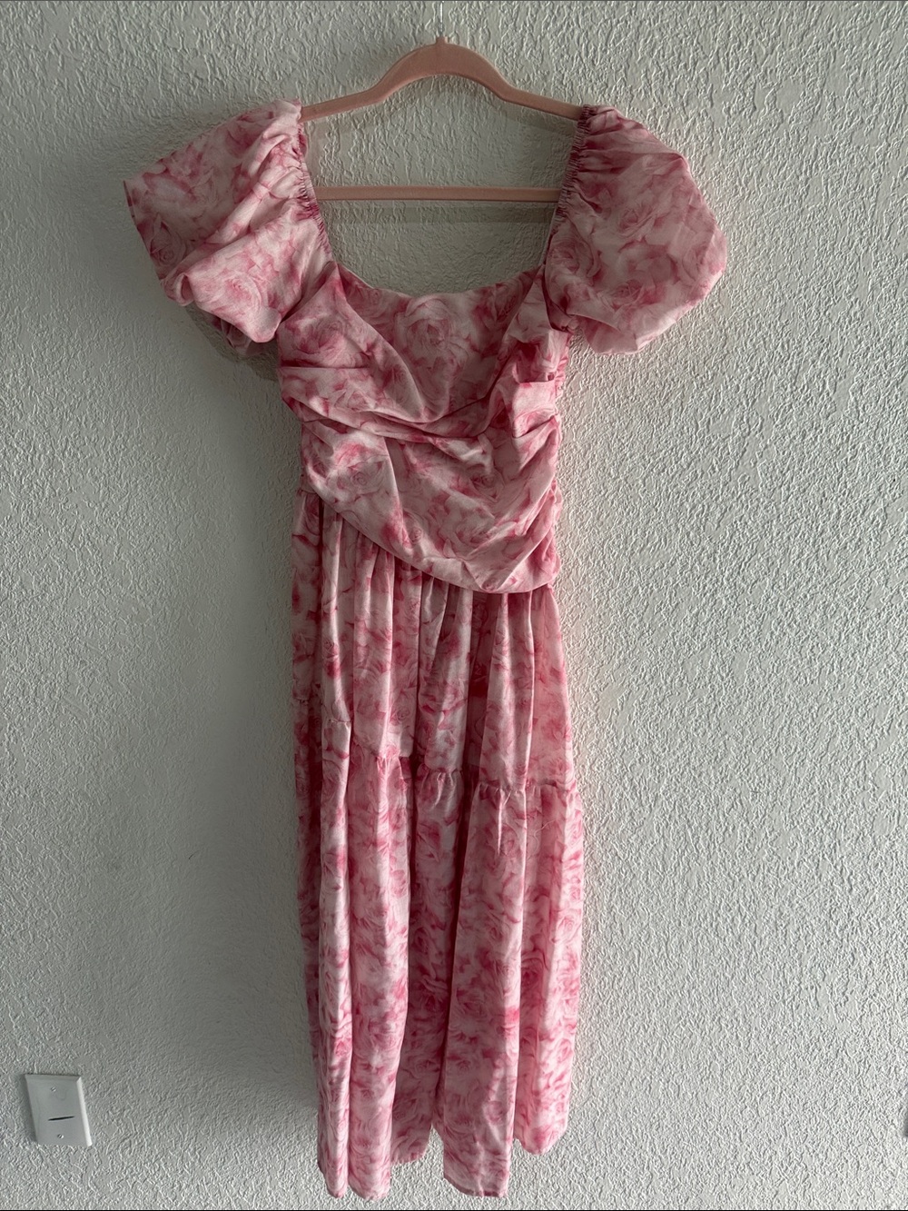 Hello Molly Pink Floral Maxi Dress